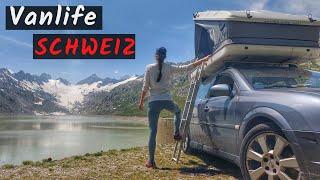 Vanlife SCHWEIZ | Als Frau alleine im Dachzelt mit dem Micro Camper