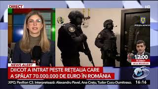 DIICOT a intrat peste reţeaua care a spălat 70.000.000 de euro în România