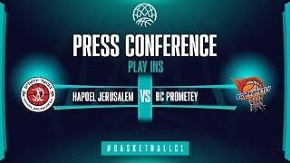 Hapoel Jerusalem v Prometey - Press Conference | Basketball Champions League 2021-22