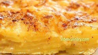 Potato Gratin - Classic French Recipe - Video Culinary