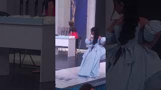 Малышки Нурланова и №1 на сцене на перерыве конкурса KARAGANDA BEAUTY-2025 18-ого Мая