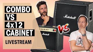 Do Combos Sound Smaller Than Big Cabs? | Marshall Combo VS 4x12 Cabinet | Thomann