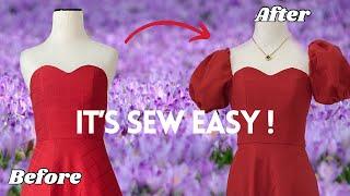 Transform Your Dress: Easy DIY Sleeve Alterations for Beginners | Sewing Tips & Tricks