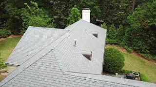 DaVinci Mulit-Width Synthetic Slate Roof Atlanta