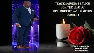 Cpl. Robert Washington Barnett Thanksgiving Service