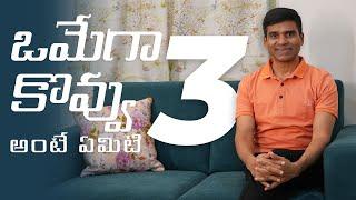What are Omega 3 fats ? (Telugu) | Coach Gnanaraju | Health & Nutrition