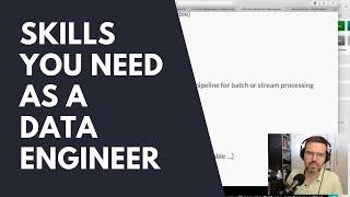 Skills You Need As A Data Engineer