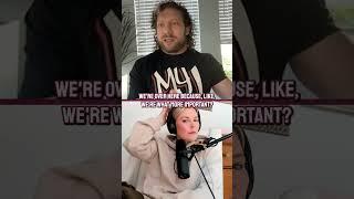 Kenny Omega gets honest about EVP life at AEW #shorts | The Sessions with Renee Paquette