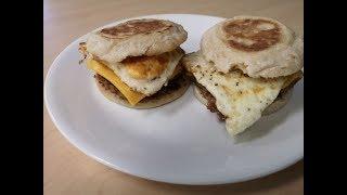 HOW TO MAKE A PERFECT BREAKFAST SANDWICH (WORLDFAMOUSFOODZ)