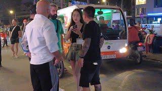 Vietnam nightlife, beauties take the initiative to add contact information 越南夜生活，美女主動加上聯絡方式