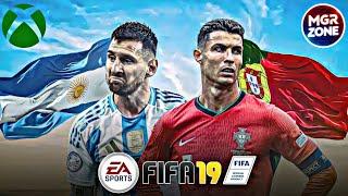 Argentina vs Portugal | Messi vs Ronaldo | FIFA 19 Xbox 360 | Full Match Gameplay