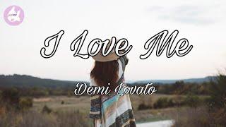 Demi Lovato - I Love Me (lyric video)