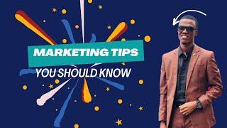 Marketing Tips You Should Know. Marketing Strategy. Tips on how to Build a Business