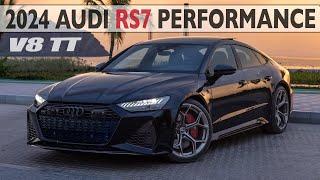 THE BEST? 2024 AUDI RS7 PERFORMANCE 630HP MOUNTAIN DRIVE - Sounds, launches, accelerations and more