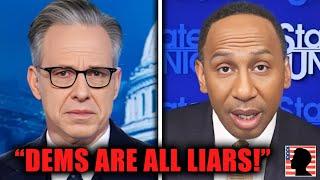 CNN Host Gets Visibly UPSET When Stephen A Smith SLAMS The Left