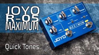 JOYO R-05 MAXIMUM | Quick Driving Tones (no talk)