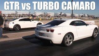 Turbo Camaro vs GTR