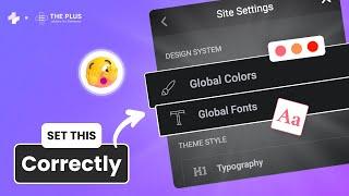 Right Way to Set up Global Fonts & Typography in Elementor