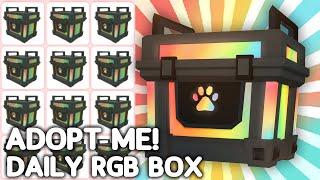 How To Get RGB Box EVERY DAY In Adopt Me! Roblox Adopt Me RGB Pets Task Board Update