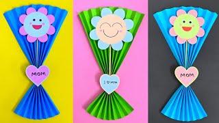 Mothers Day Craft Ideas | DIY Paper Flower Bouquet For mothers Day | Mothers Day Gift Ideas DIY