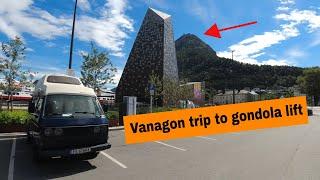 vanagon T3 trip to our new gondola lift (romsdalsgondolen) here in Åndalsnes Norway