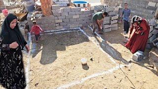 Good meeting:Deora family's connection with Naseebullah and Sakineh in creating a warm hut for sheep