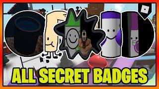 ALL SECRET BADGES in FIND THE MARKERS || Roblox