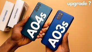 Samsung Galaxy A04s vs Galaxy A03s - A Review !