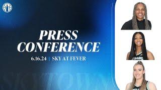 Postgame Press Conference | Sky at Fever | June 16, 2024