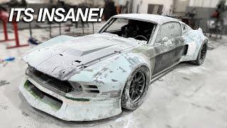 The Custom Bodykit For My Mid Engine 67 Mustang Fastback Is Totally Insane In The Best Way!!