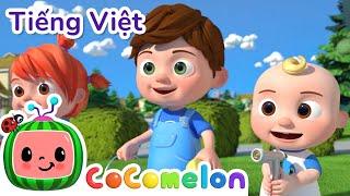 Bài Hát Rửa Xe - CoComelon Songs | Phim hoạt hình thiếu nhi | Moonbug Tiếng Việt