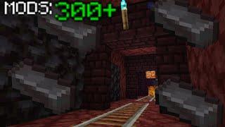 [5] The mine of netherite | Minecraft but I installed 300+ mods