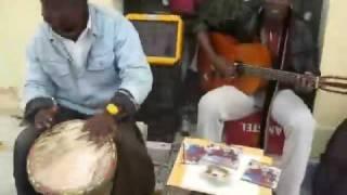 African street music in Athens, January 2009.