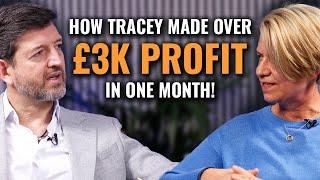 How Tracey Made OVER £3K Profit in One Month!