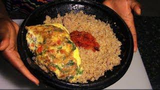 How To Make Ghana Bulgur Wheat Angwamu For Weight Loss // Wheat Recipe// Obaapa kitchen