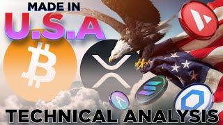Made in U.S.A. CryptoTechnical Analysis w/ @investingbroz