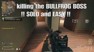 CALL OF DUTY MODERN WARFARE/BULLFROG BOSS VONDEL DMZ/EASY SOLO GUIDE For WEAPON CASE