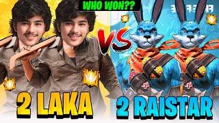 2 LAKA GAMER VS 2 RAISTAR CHALLENGE WHO WON?? GARENA FREE FIRE