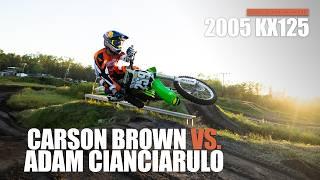 KX125 Showdown! Carson Brown vs. Adam Cianciarulo at Pax Trax | ERAs Episode 9