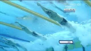 박태환 세계선수권대회 금메달 (20110724) T.H PARK 400M swimming