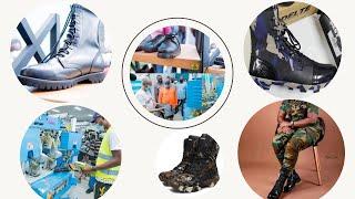 GHANA'S FIRST MILITARY BOOTS AND SHOE FACTORY - SHOE FABRIEK