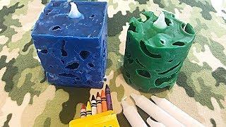 Ice Candles - Cool DIY Candle Project Using Only Dollar Tree Supplies -Dollar Tree Haul