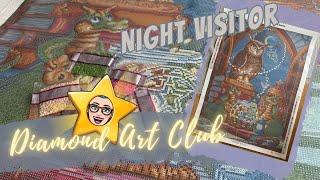  DAC Sneak Peek (First Look)| I „ Night Visitor“ von Randal Spangler | Diamond Art Club Unboxing