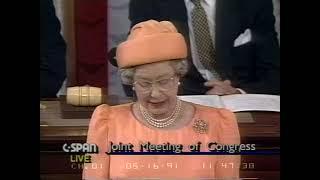 Queen Elizabeth II Address to Congress (1991)