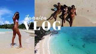 Most Beautiful Beach in Jamaica! | DJI mini 2 Unboxing + more | GabxCaroline