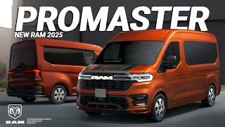 ALL NEW 2025 RAM PROMASTER REVEALED? REDESIGN | Digimods DESIGN |