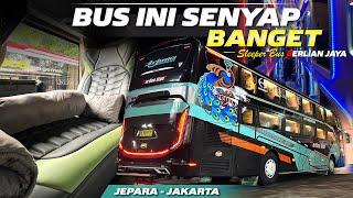 PERTAMA KALI NAIK BUS SLEEPER JETBUS 5 ADI PUTRO,KAGET BANGET‼️Trip Jepara-Jakarta with Berlian Jaya