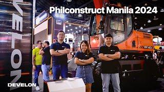 DEVELON at Philconstruct Manila: Building Dreams, One Booth at a Time!