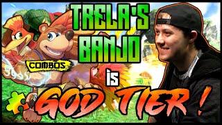 Trela's Banjo Kazooie is GOD TIER! | #1 Banjo Combos | Smash Ultimate