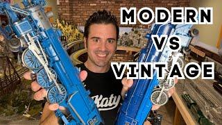 Modern Vs Vintage Trains!!